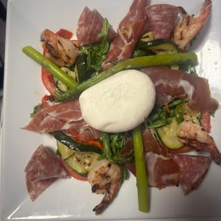 Shrimp & Burrata Salad