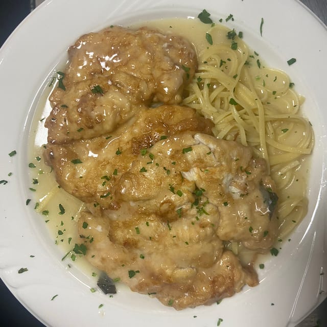 Chicken Francese - Lunch.