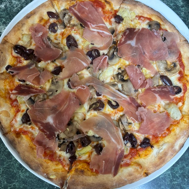 Capricciosa Pizza - Dinner.