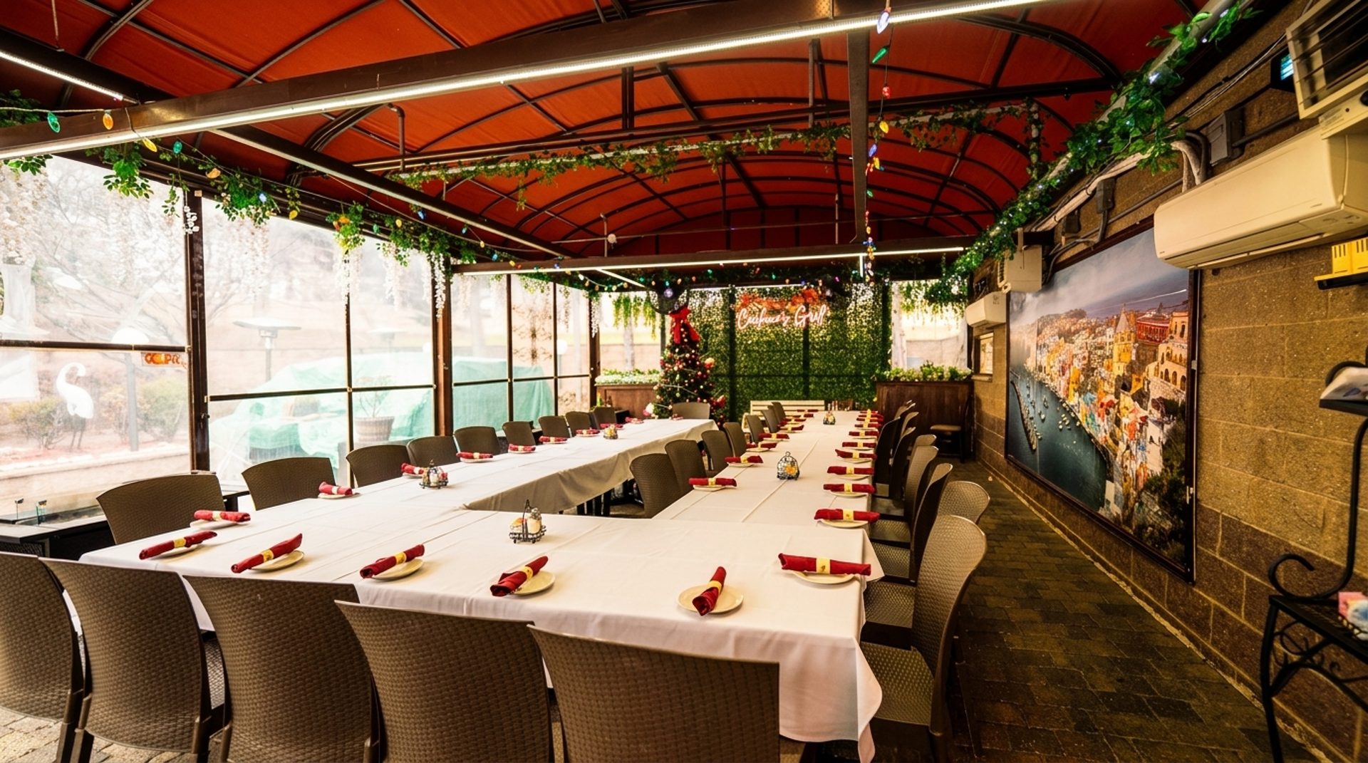 Private dining for up to 100 guests