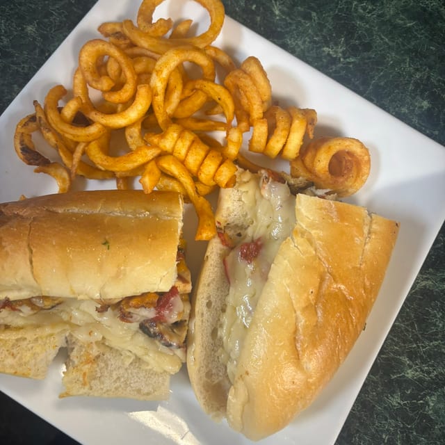 Chicken and Roasted Peppers - Lunch.