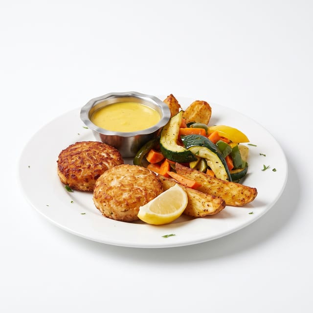 Crab Cakes.